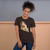 Fungal Giraffe Skull - Unisex T-Shirt