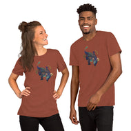 Bismuth Mineral Dragon - Unisex T-Shirt