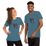 Bismuth Mineral Dragon - Unisex T-Shirt
