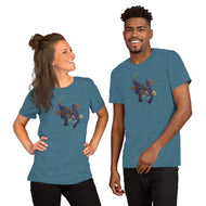 Bismuth Mineral Dragon - Unisex T-Shirt