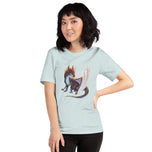 Opal Mineral Dragon - Unisex T-Shirt