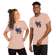 Bismuth Mineral Dragon - Unisex T-Shirt