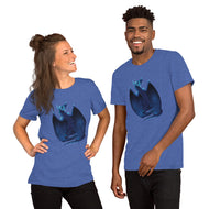 Azurite Mineral Dragon - Unisex T-Shirt
