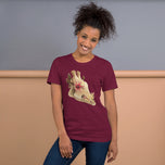 Fungal Giraffe Skull - Unisex T-Shirt