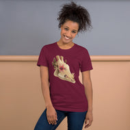 Fungal Giraffe Skull - Unisex T-Shirt