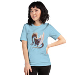 Opal Mineral Dragon - Unisex T-Shirt