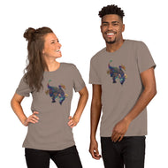 Bismuth Mineral Dragon - Unisex T-Shirt