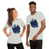 Azurite Mineral Dragon - Unisex T-Shirt
