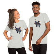 Bismuth Mineral Dragon - Unisex T-Shirt
