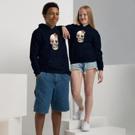 Fungal Human Skull - Youth Heavy Blend Hoodie