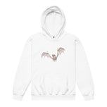 Fungal Bat Skeleton - Youth heavy blend hoodie