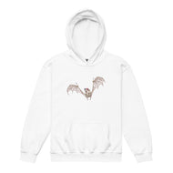 Fungal Bat Skeleton - Youth heavy blend hoodie