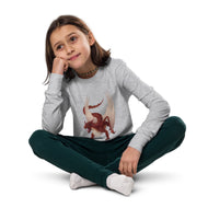 Cinnabar Mineral Dragon - Youth Long Sleeve Tee