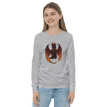Wulfenite Mineral Dragon - Youth Long Sleeve Tee