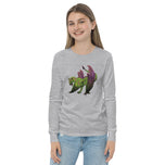 Atlantisite Mineral Dragon - Youth Long Sleeve Tee