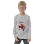 Cinnabar Mineral Dragon - Youth Long Sleeve Tee