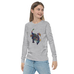 Bismuth Mineral Dragon - Youth Long Sleeve Tee