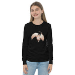 Scolecite Mineral Dragon - Youth Long Sleeve Tee