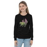 Atlantisite Mineral Dragon - Youth Long Sleeve Tee