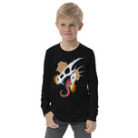 Fungal Dragon Skull - Youth Long Sleeve Tee
