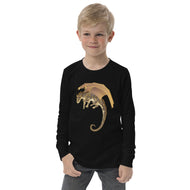 Septarian Mineral Dragon - Youth Long Sleeve Tee