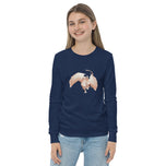 Scolecite Mineral Dragon - Youth Long Sleeve Tee