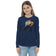 Fungal Crow Skull - Youth long sleeve tee