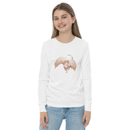 Scolecite Mineral Dragon - Youth Long Sleeve Tee