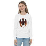 Wulfenite Mineral Dragon - Youth Long Sleeve Tee