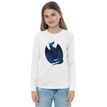 Azurite Mineral Dragon - Youth Long Sleeve Tee