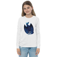 Azurite Mineral Dragon - Youth Long Sleeve Tee