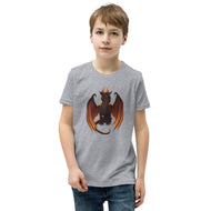 Wulfenite Mineral Dragon - Youth Short Sleeve T-Shirt
