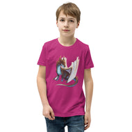 Opal Mineral Dragon - Unisex Youth Short Sleeve T-Shirt