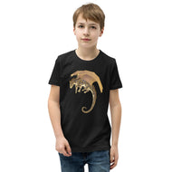 Septarian Mineral Dragon - Youth Short Sleeve T-Shirt