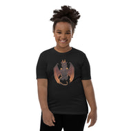 Wulfenite Mineral Dragon - Youth Short Sleeve T-Shirt