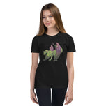 Atlantisite Mineral Dragon - Youth Short Sleeve T-Shirt
