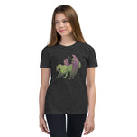 Atlantisite Mineral Dragon - Youth Short Sleeve T-Shirt