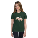 Scolecite Mineral Dragon - Youth Short Sleeve T-Shirt