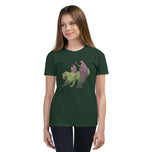 Atlantisite Mineral Dragon - Youth Short Sleeve T-Shirt