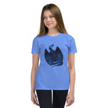 Azurite Mineral Dragon - Youth Short Sleeve T-Shirt