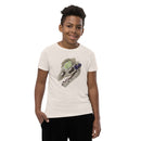 Fungal Dilophosaurus Skull - Unisex Youth Short Sleeve T-Shirt