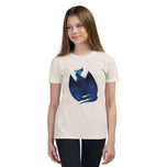 Azurite Mineral Dragon - Youth Short Sleeve T-Shirt