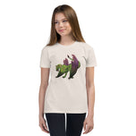Atlantisite Mineral Dragon - Youth Short Sleeve T-Shirt