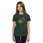 Atlantisite Mineral Dragon - Youth Short Sleeve T-Shirt