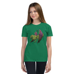 Atlantisite Mineral Dragon - Youth Short Sleeve T-Shirt