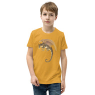 Septarian Mineral Dragon - Youth Short Sleeve T-Shirt