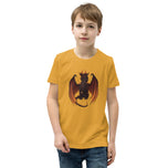 Wulfenite Mineral Dragon - Youth Short Sleeve T-Shirt