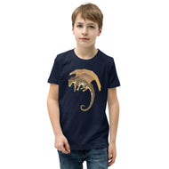 Septarian Mineral Dragon - Youth Short Sleeve T-Shirt