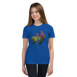 Atlantisite Mineral Dragon - Youth Short Sleeve T-Shirt