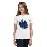 Azurite Mineral Dragon - Youth Short Sleeve T-Shirt